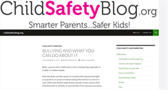 Desktop Screenshot of childsafetyblog.org